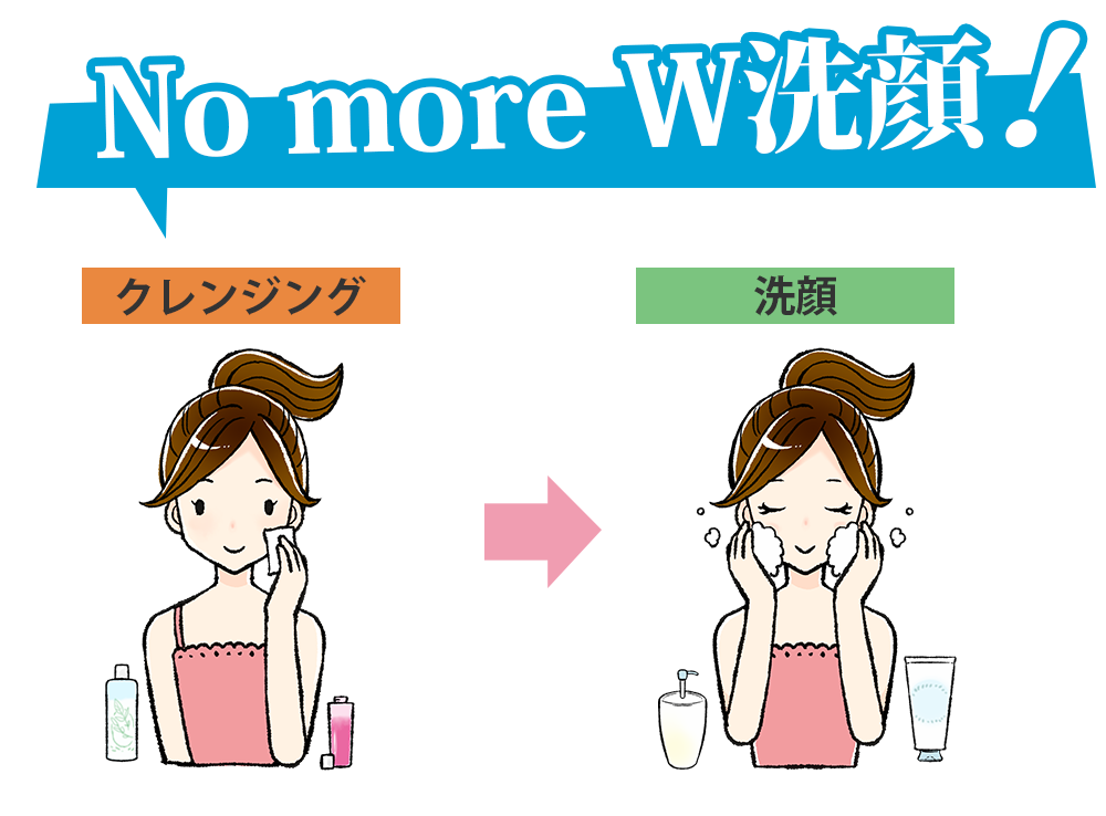 No More W洗顔